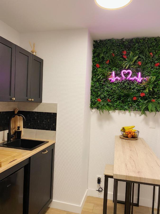 L'AppartE Black Superbe Appartement Pop ! เบอซองซง ภายนอก รูปภาพ